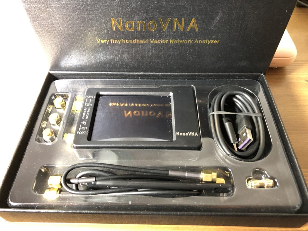 NanoVNA as purchased